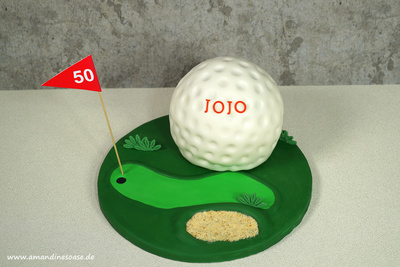 Golfball Torte
